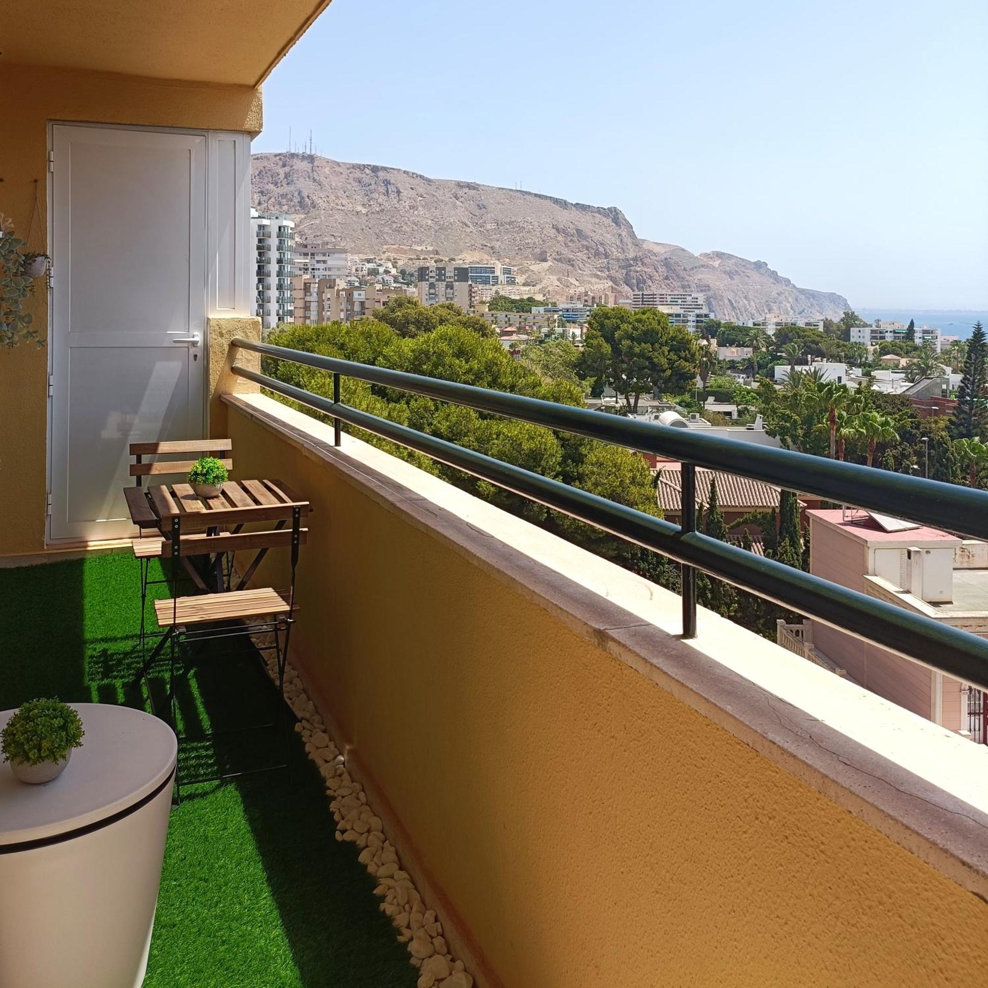 Geminis 504 Suite Con Terraza Y Vistas Al Mar Aguadulce  Bagian luar foto