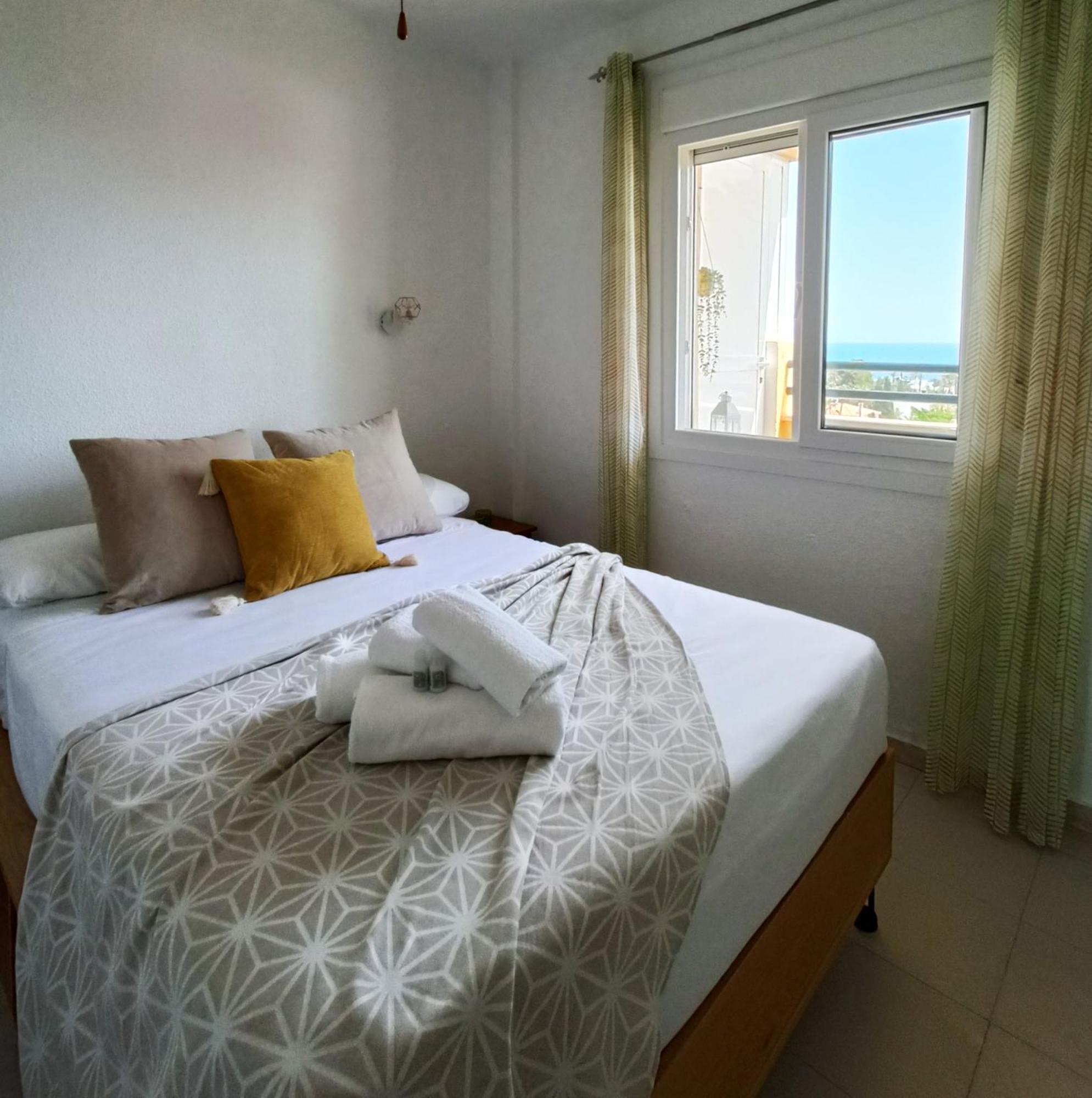 Geminis 504 Suite Con Terraza Y Vistas Al Mar Aguadulce  Bagian luar foto